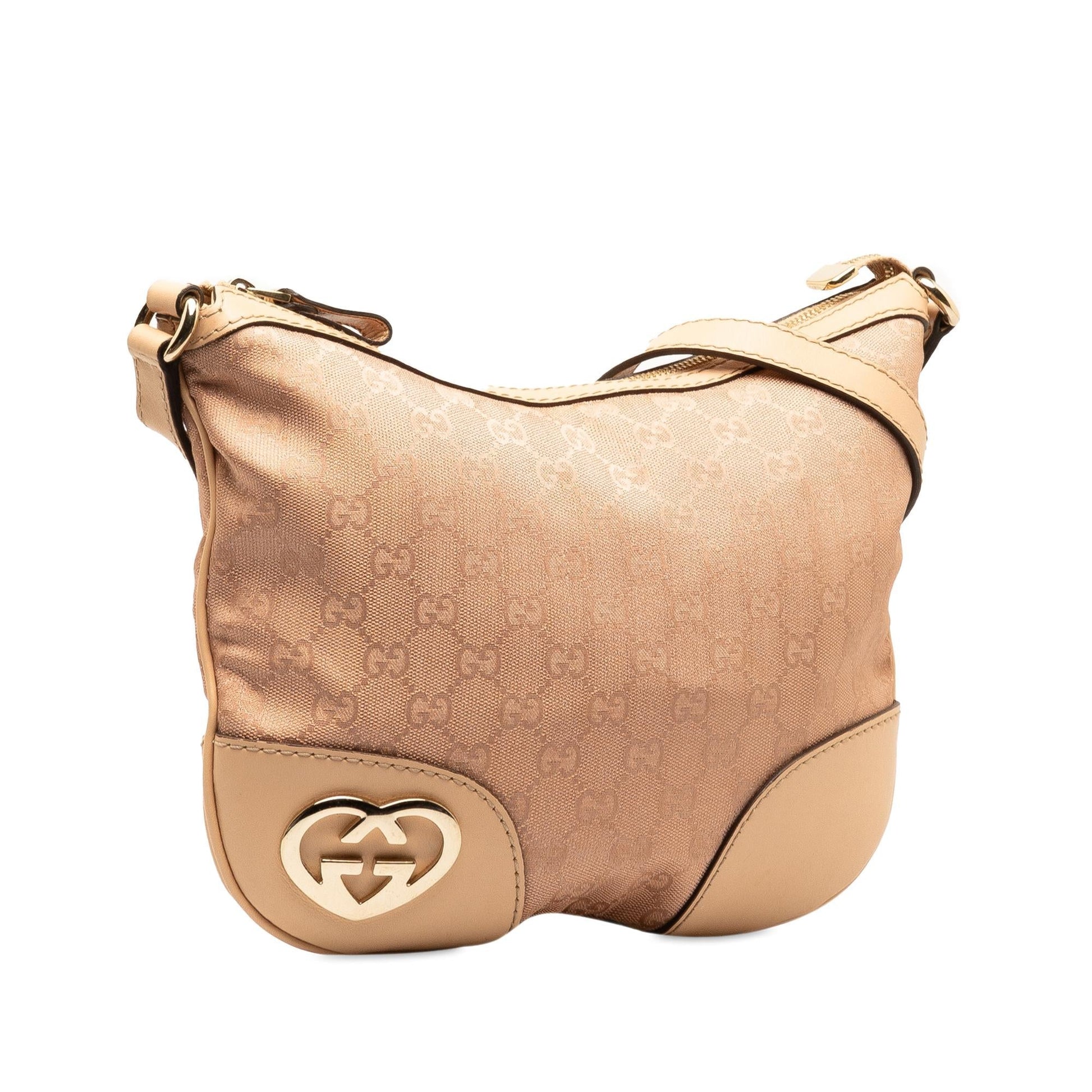Gucci GG Lovely Canvas Pink Crossbody Bag