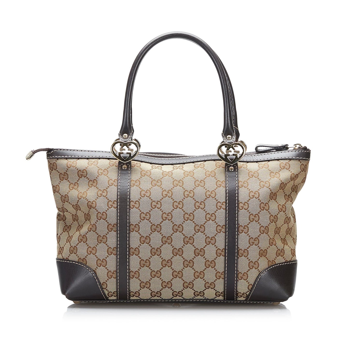 Gucci GG Lovely SHG-fLvgkB Canvas Brown Tote Bag