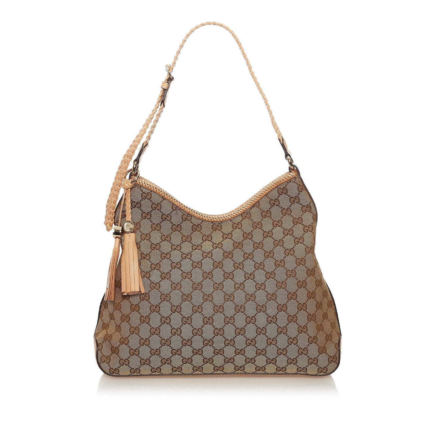 Gucci GG Marrakech SHG Canvas Brown Shoulder Bag