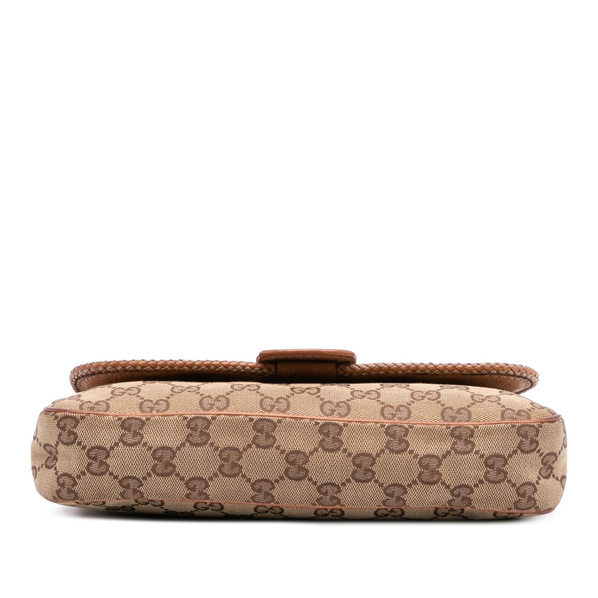 Gucci GG Marrakech Canvas Shoulder Bag
