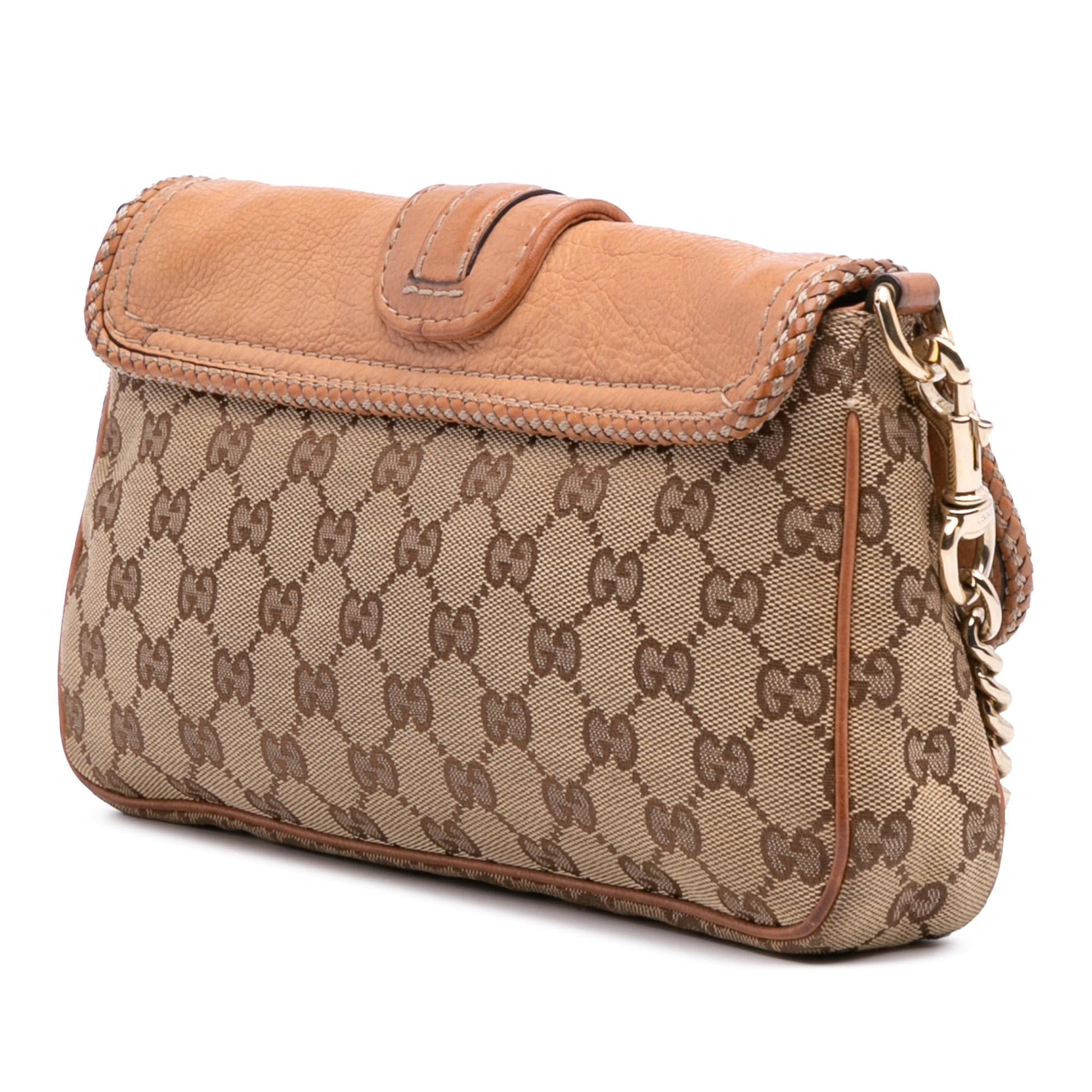 Gucci GG Marrakech Canvas Shoulder Bag