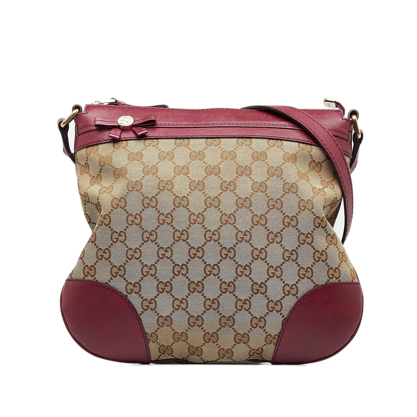 Gucci GG Mayfair SHG-NqNI7v Canvas Brown Crossbody Bag