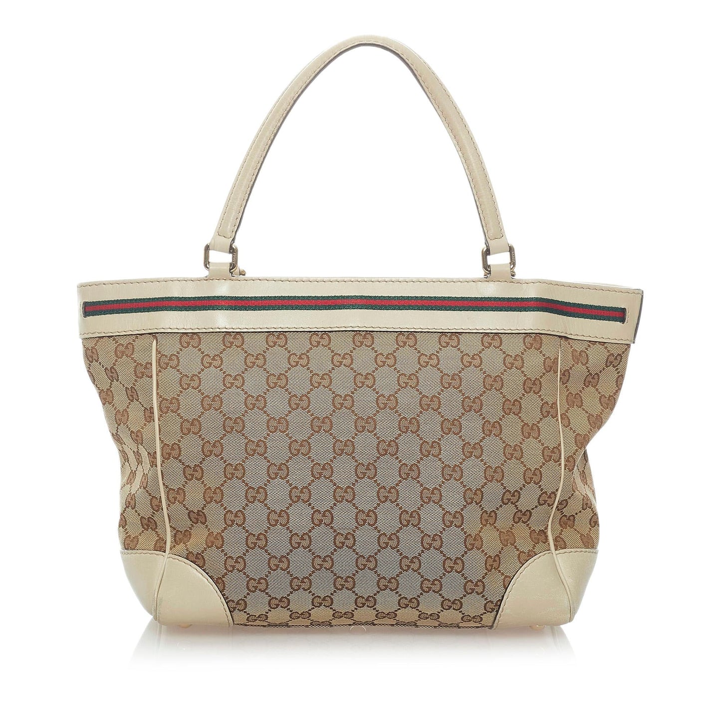 Gucci GG Mayfair SHG Canvas Brown Tote Bag