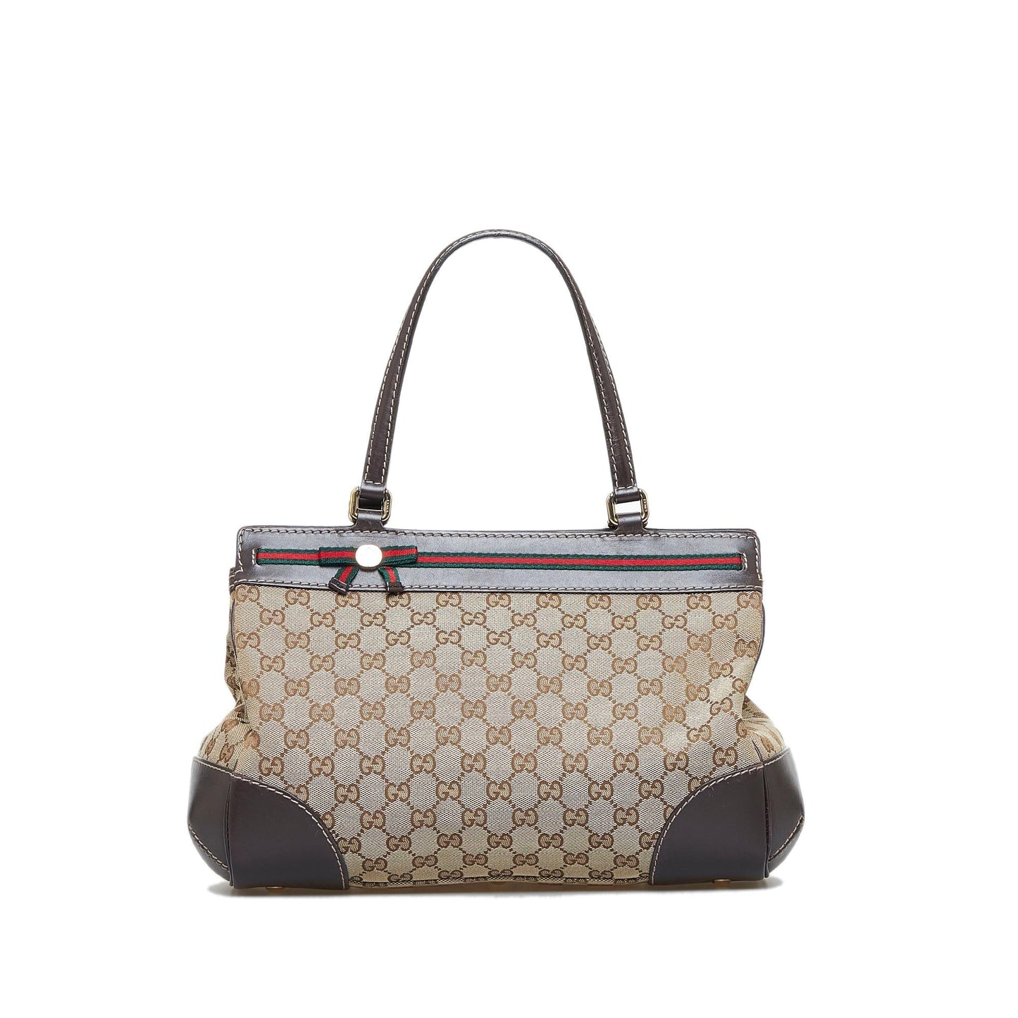 Gucci GG Mayfair SHG-RoR4aV Canvas Brown Tote Bag