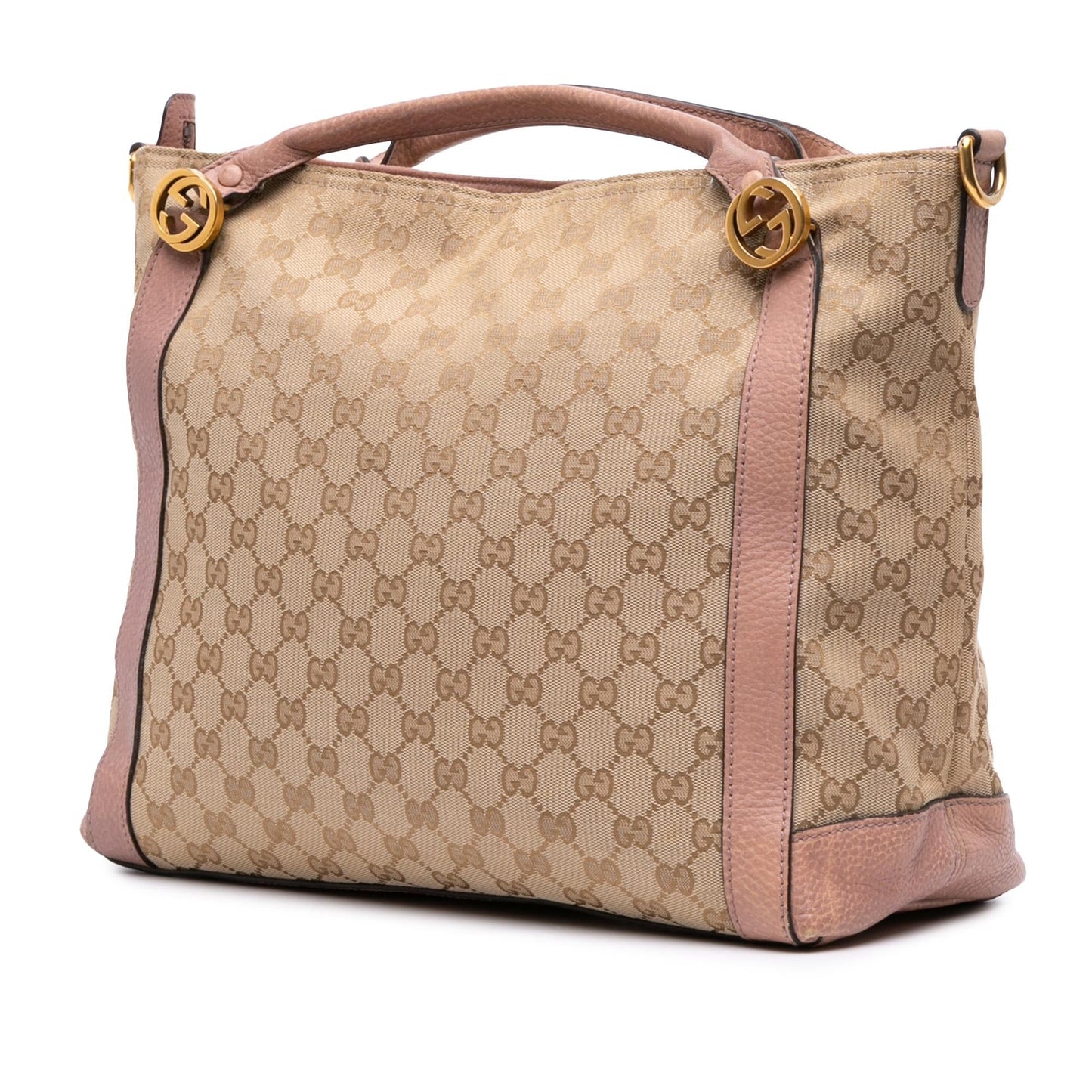Gucci GG Miss GG Canvas Travel Bag Satchel 2