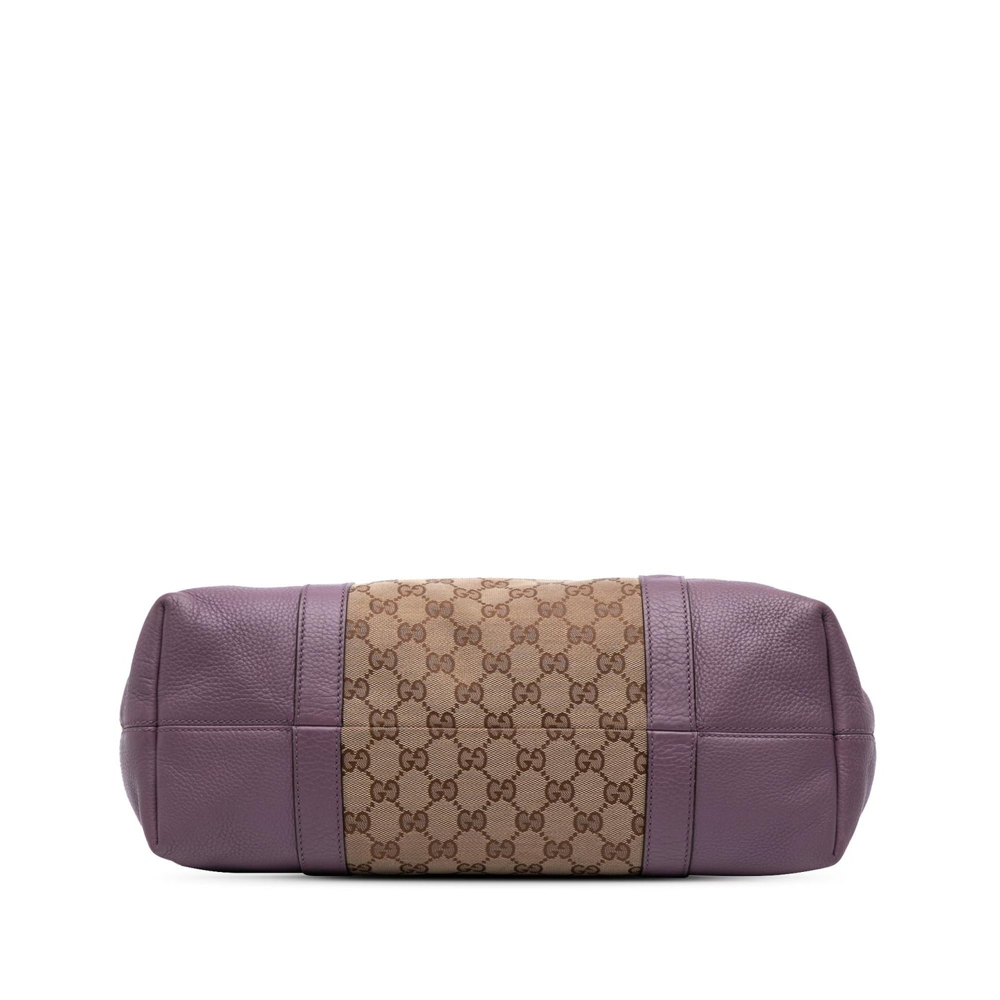 Gucci GG Miss GG Canvas Calf Brown Tote Bag
