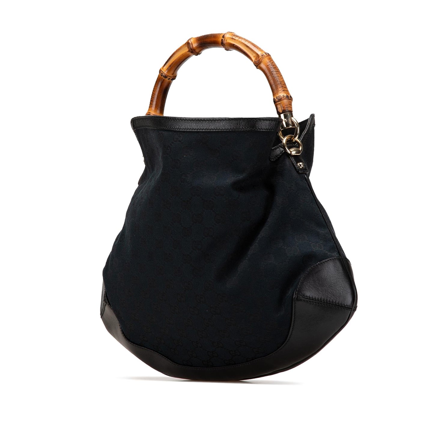 Gucci GG Peggy Canvas Calf Blue Satchel Bag