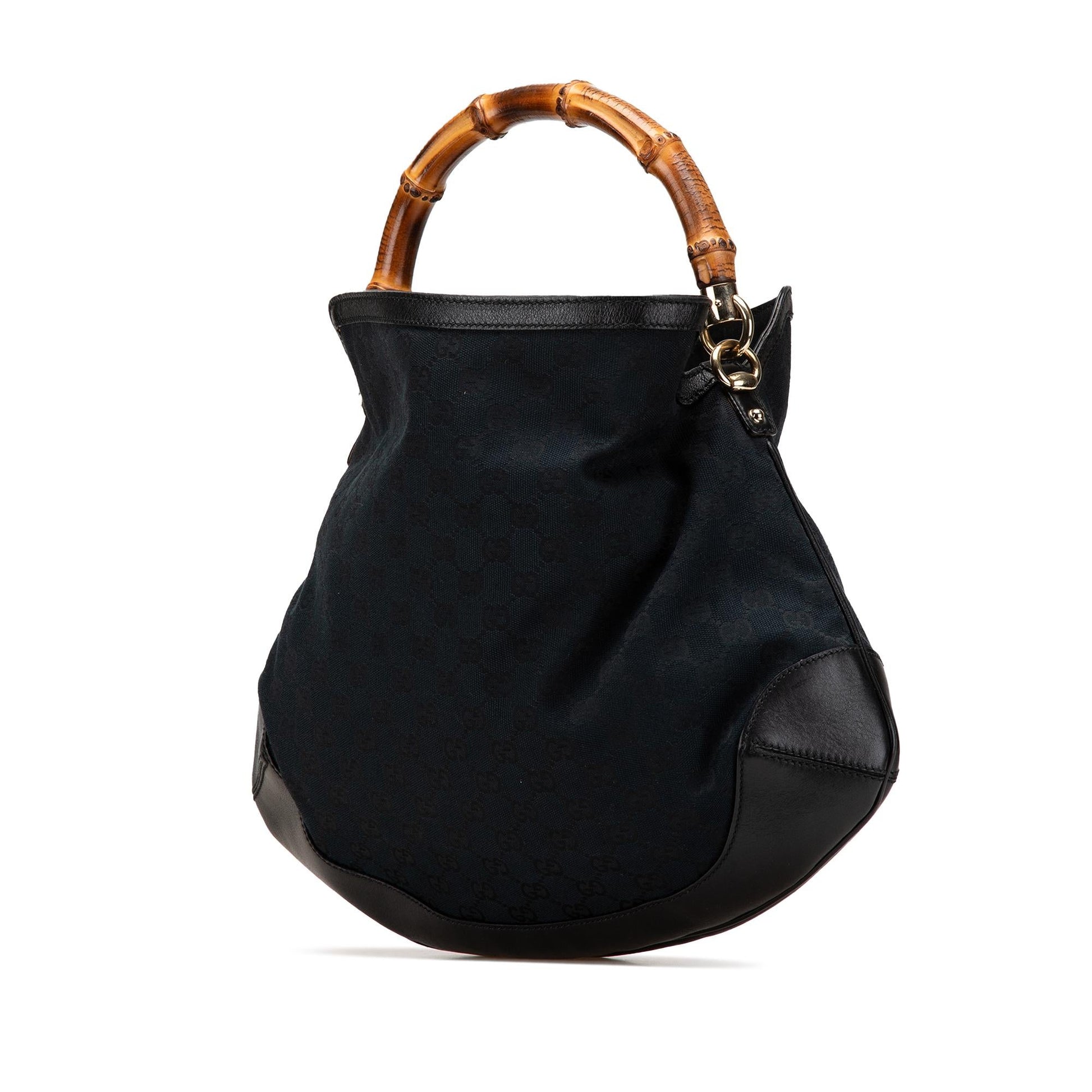 Gucci GG Peggy Canvas Calf Blue Satchel Bag Satchel 1