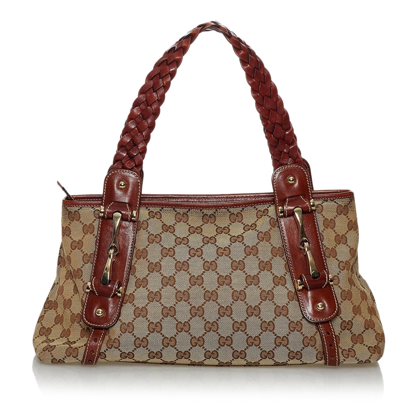 Gucci GG Pelham SHG Canvas Brown Shoulder Bag 4