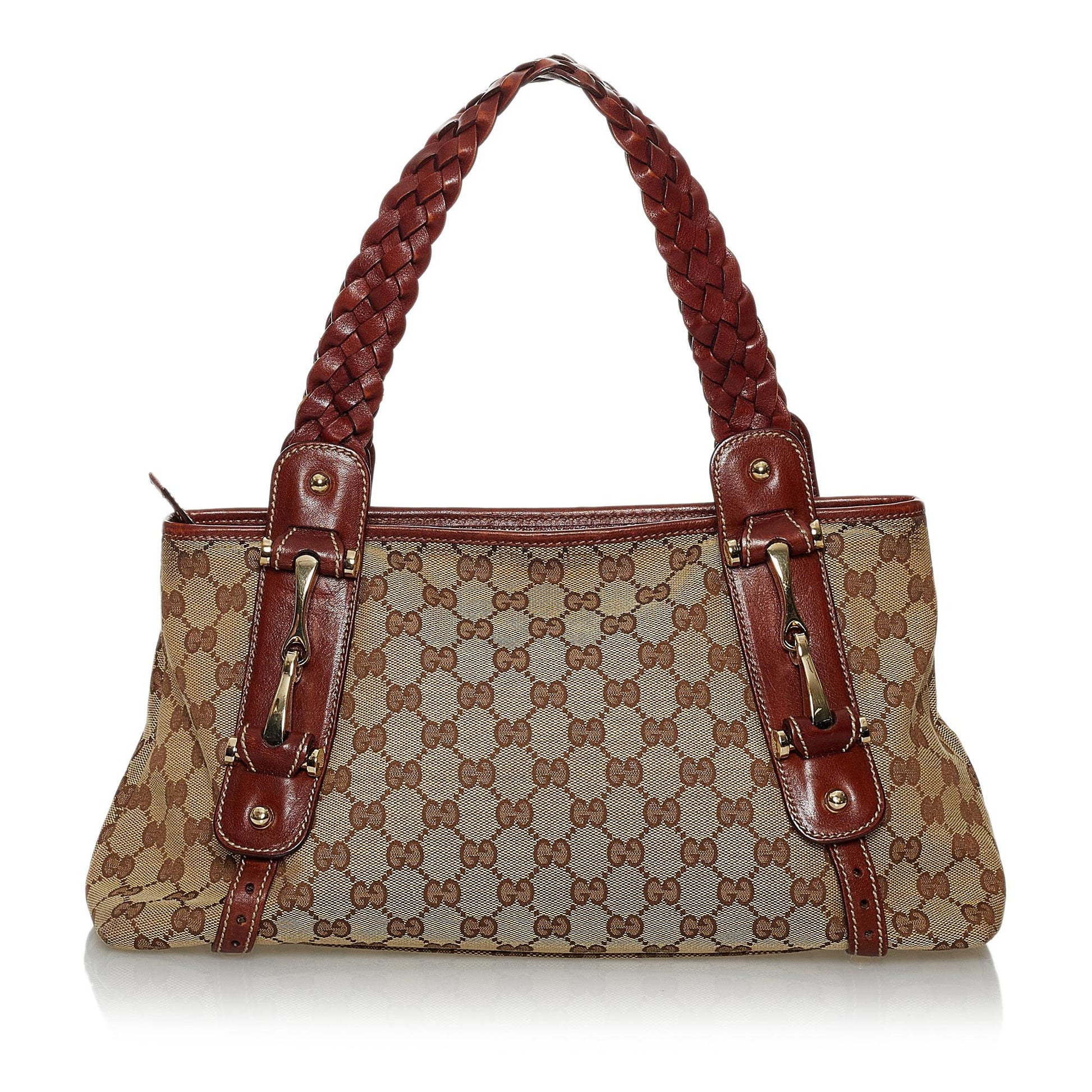 Gucci GG Pelham SHG Canvas Brown Shoulder Bag 4
