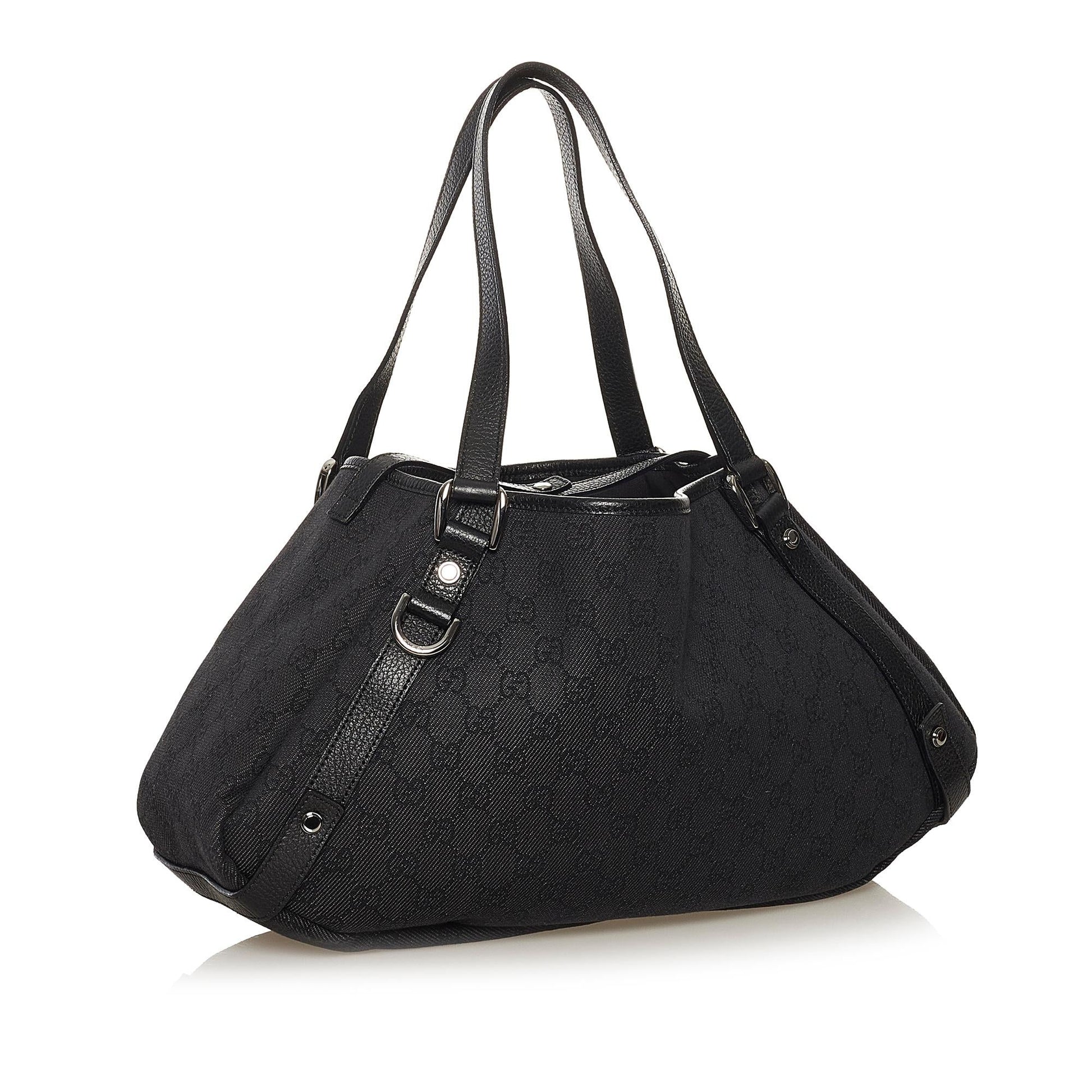 Gucci GG Pelham SHG Canvas Black Shoulder Bag