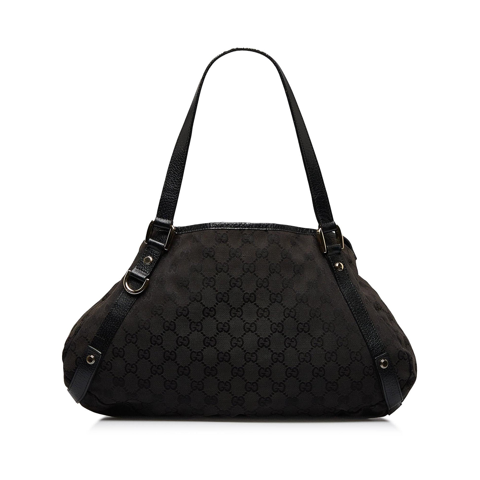 Gucci GG Pelham SHG-DJMWdO Canvas Calf Black Shoulder Bag