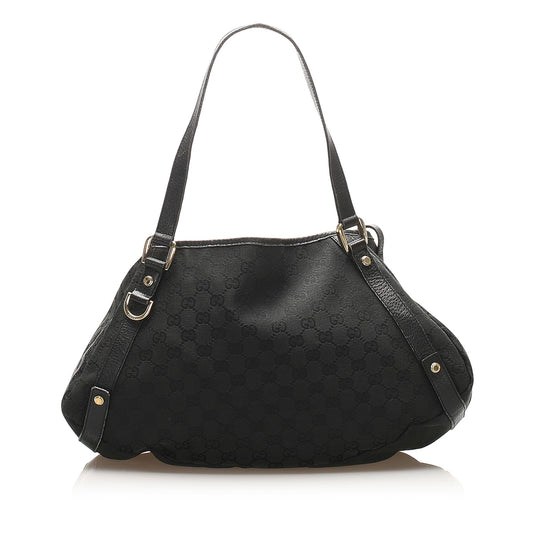 Gucci GG Pelham SHG Canvas Black Tote Bag