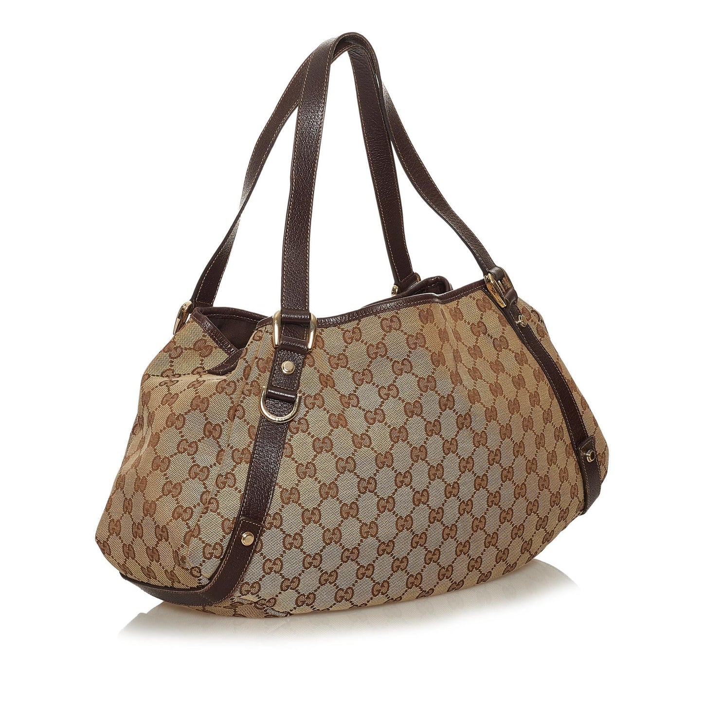 Gucci GG Pelham SHG Canvas Brown Tote Bag Bag Shg