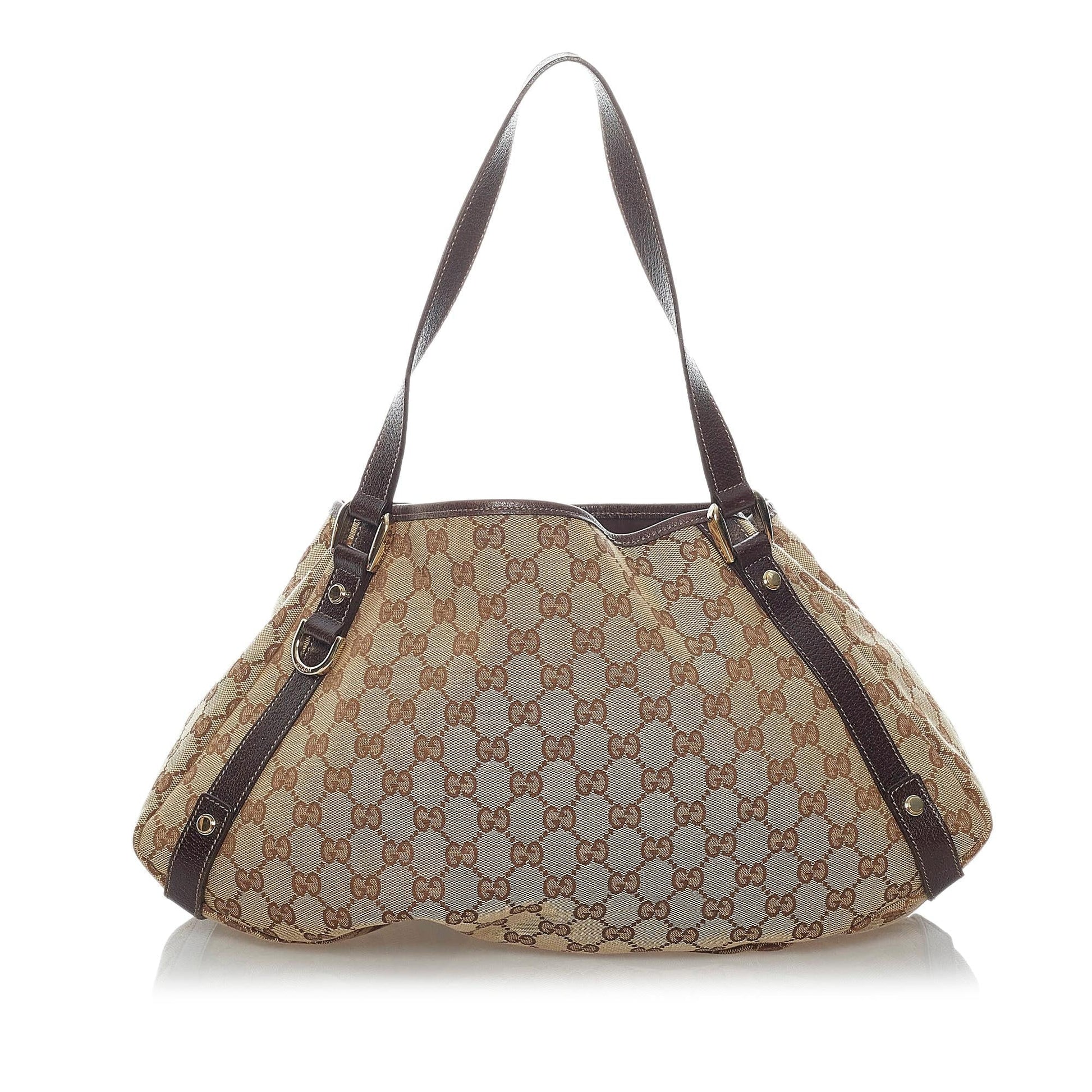 Gucci GG Pelham SHG Canvas Brown Tote Bag 3