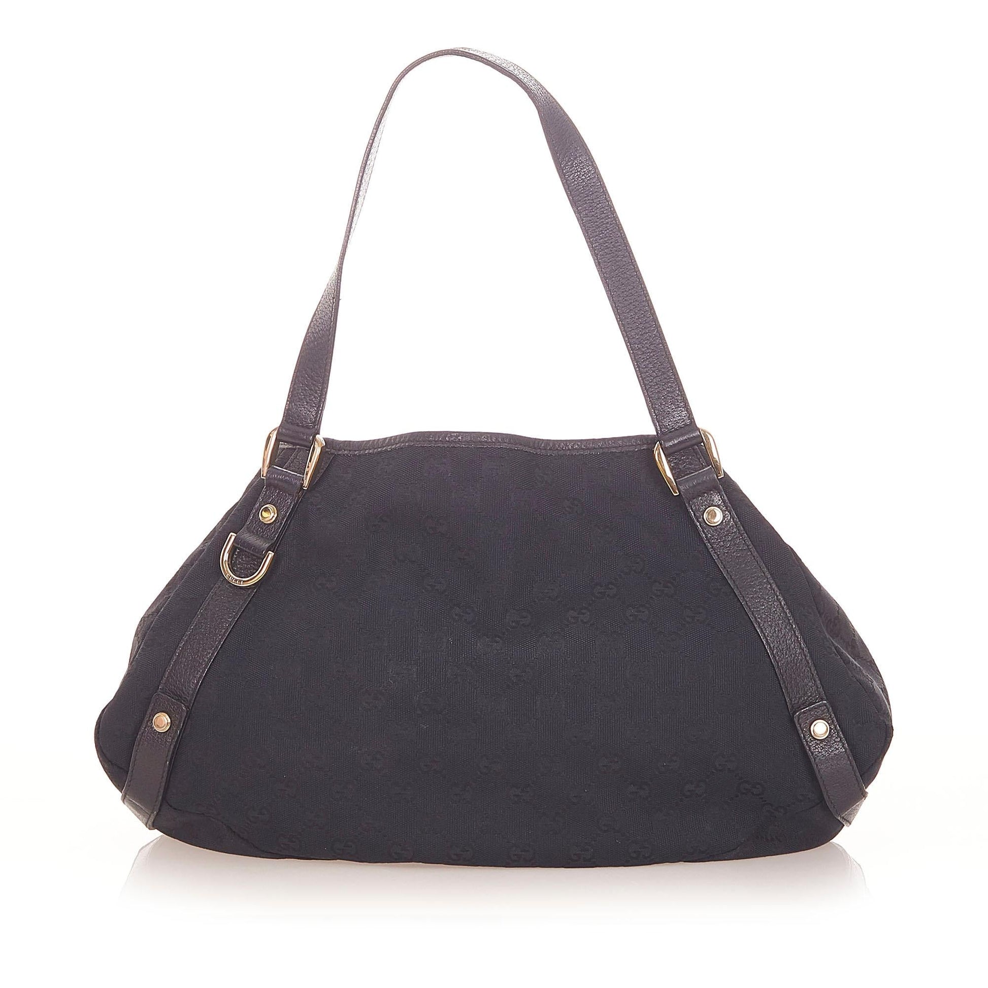 Gucci GG Pelham SHG Canvas Black Tote Bag 3