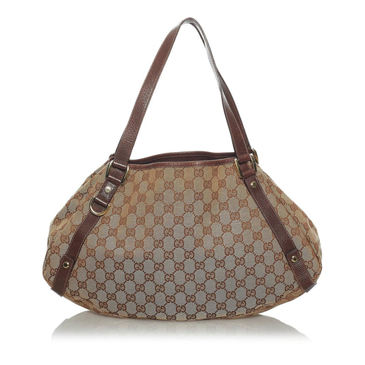 Gucci GG Pelham SHG Canvas Brown Tote Bag