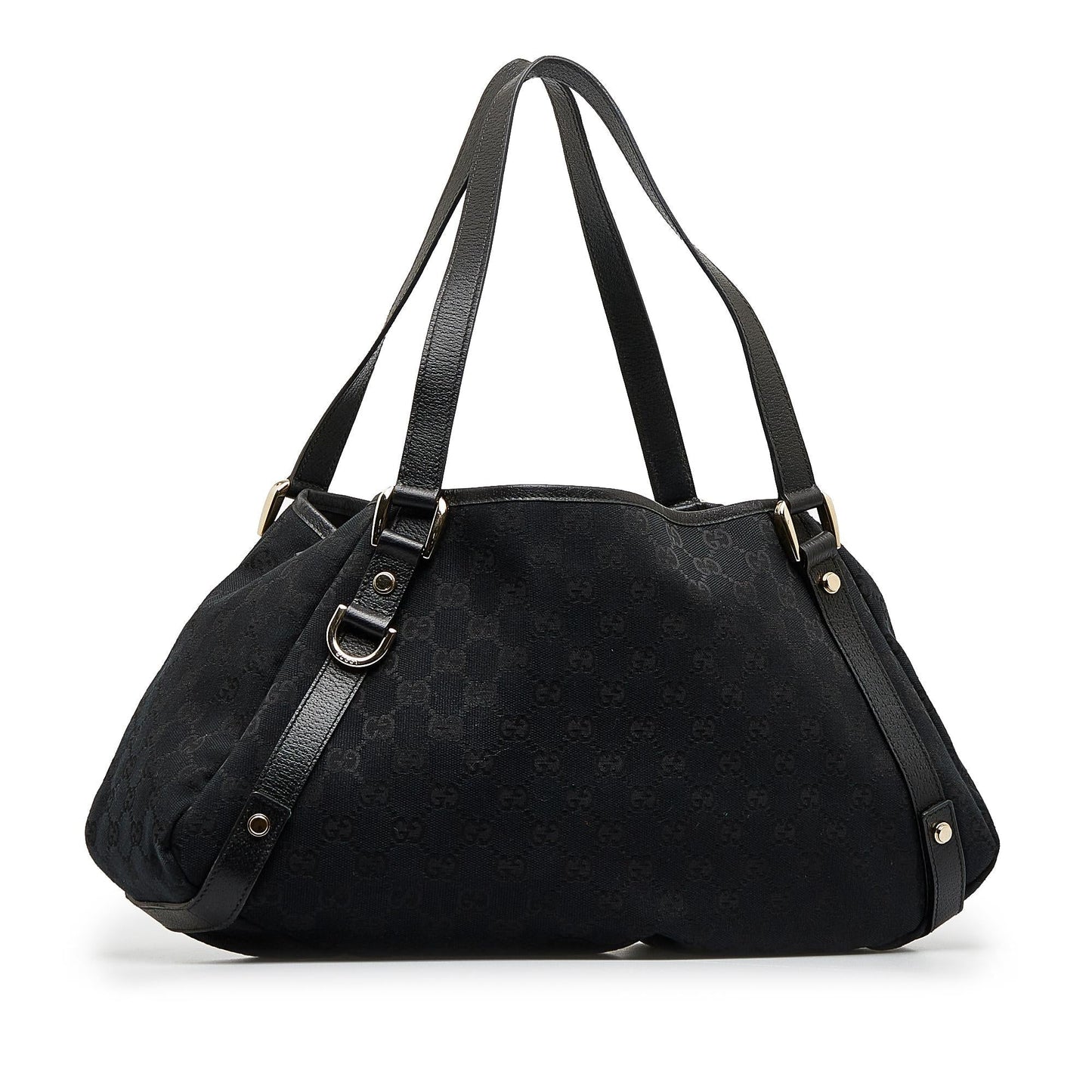 Gucci GG Pelham SHG-bXJs1N Canvas Black Tote Bag