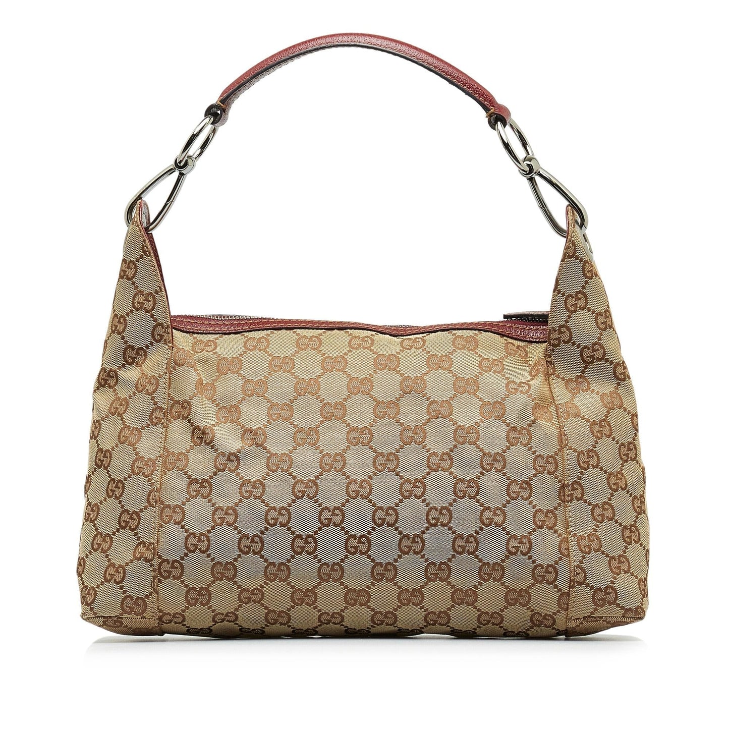 Gucci GG Pop SHG-uQwJc8 Canvas Calf Brown Satchel Bag