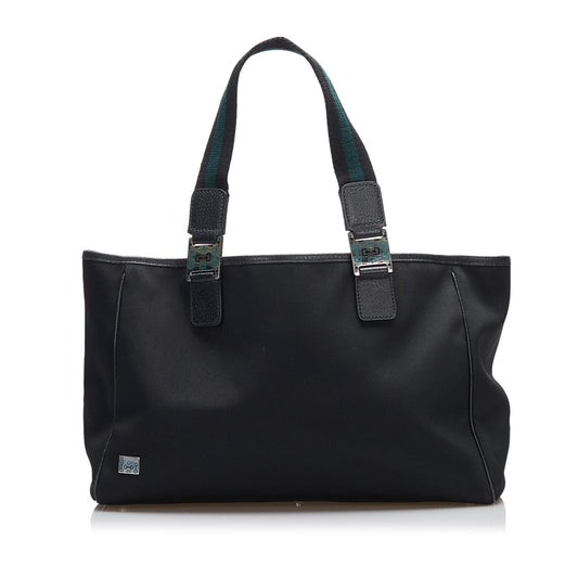 Gucci GG Pop SHG-jjONND Canvas Calf Black Tote Bag