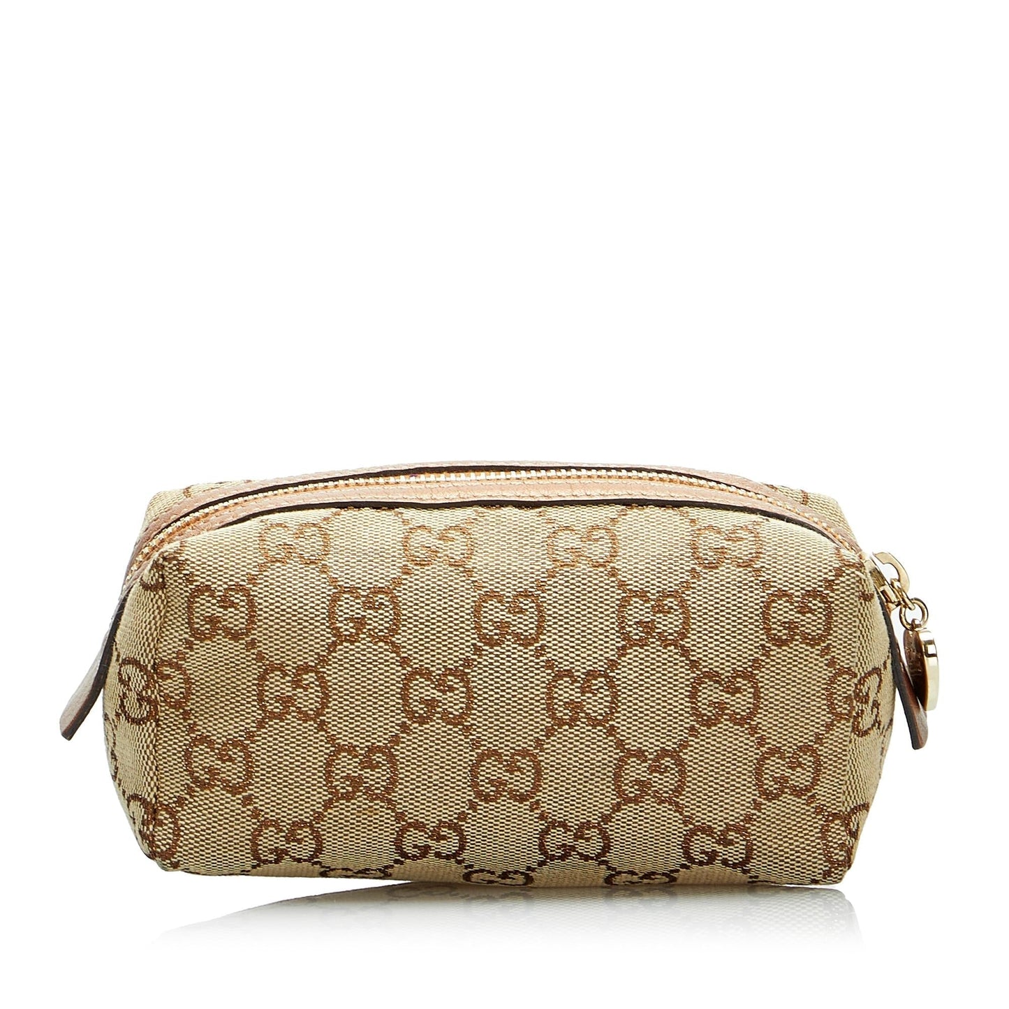 Gucci GG Pouch SHG-r3KPhH Canvas Brown Handbag