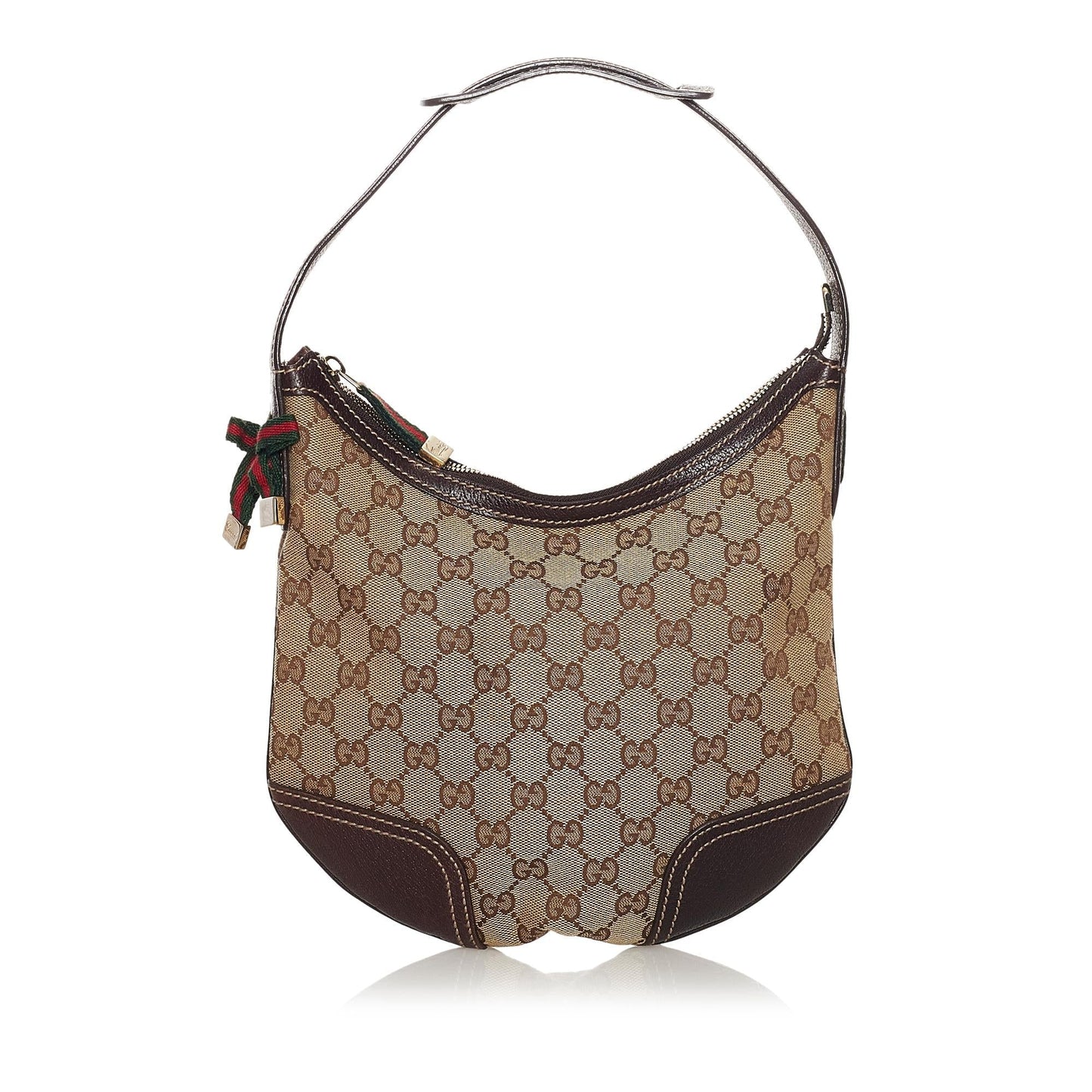 Gucci GG Princy SHG Canvas Brown Shoulder Bag