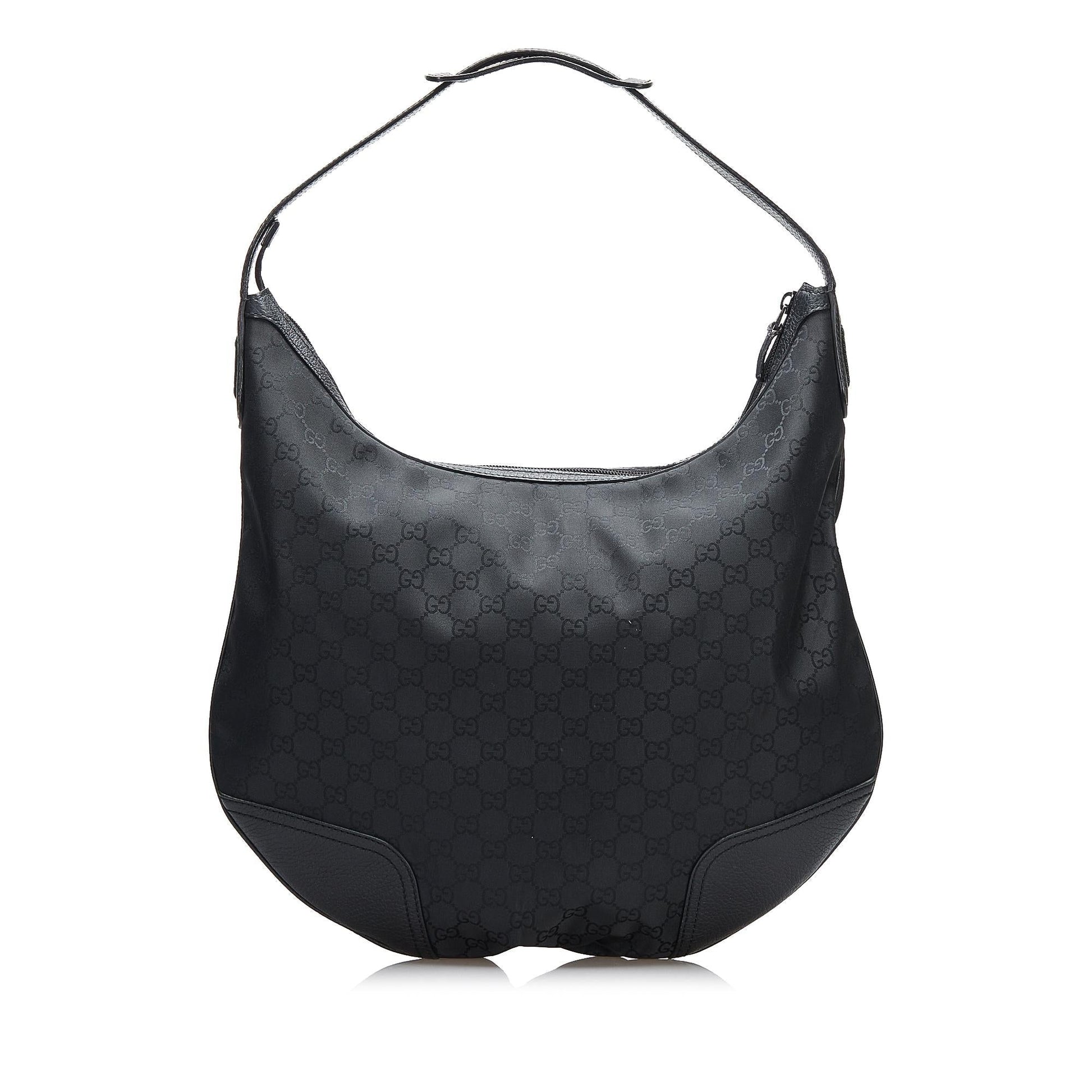 Gucci GG Princy SHG-A0qkGr Canvas Black Shoulder Bag