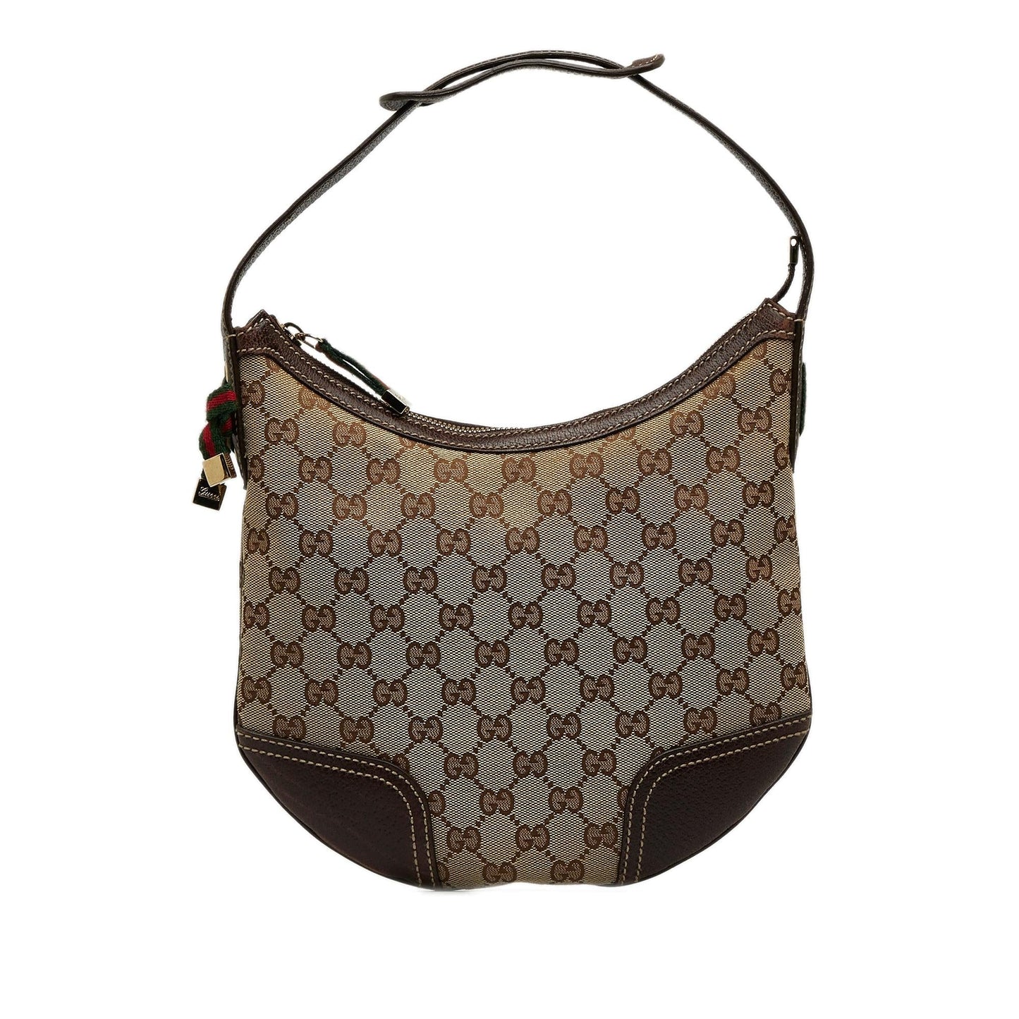 Gucci GG Princy SHG-WmKE9X Canvas Brown Shoulder Bag