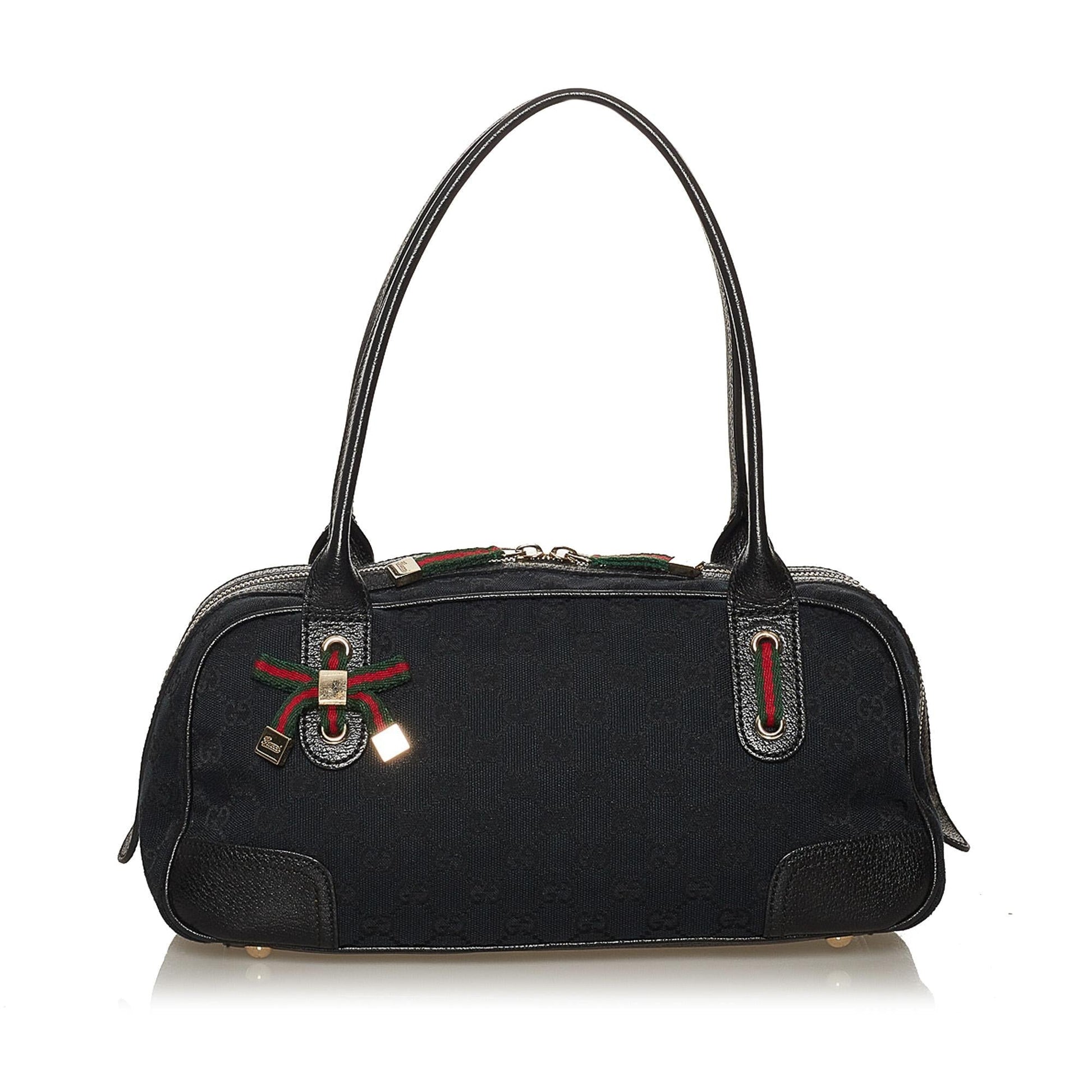 Gucci GG Princy SHG Canvas Black Shoulder Bag Bag Shg