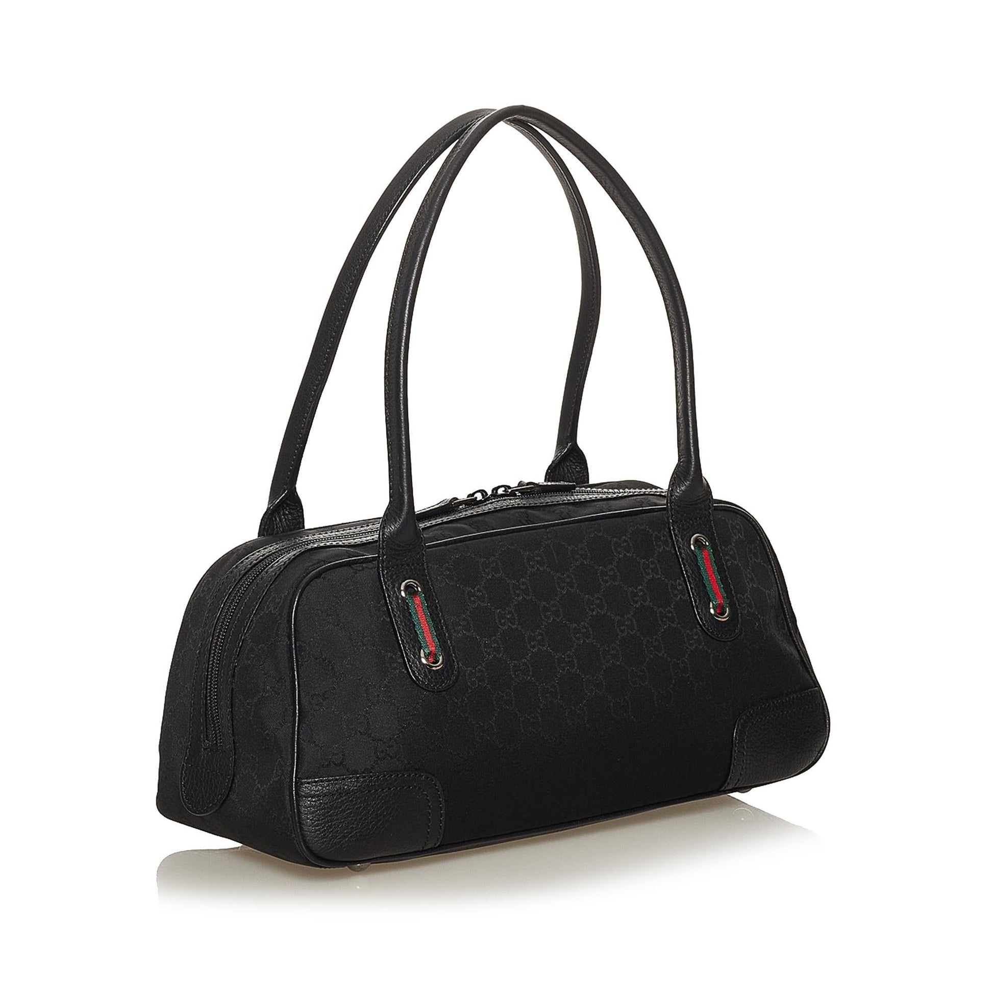 Gucci GG Princy SHG Canvas Black Shoulder Bag 3