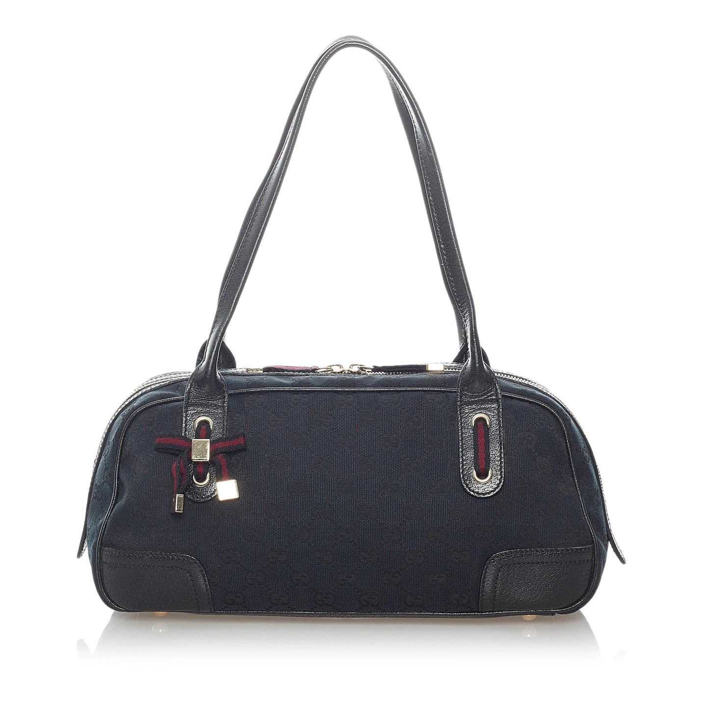 Gucci GG Princy SHG Canvas Black Shoulder Bag 6