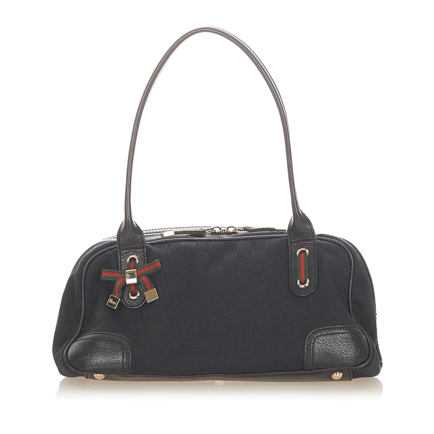 Gucci GG Princy SHG Canvas Black Shoulder Bag 7