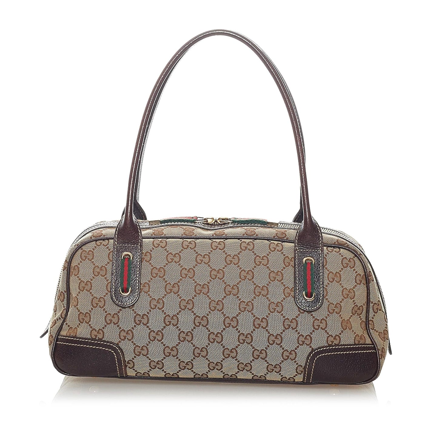 Gucci GG Princy SHG Canvas Brown Shoulder Bag 10