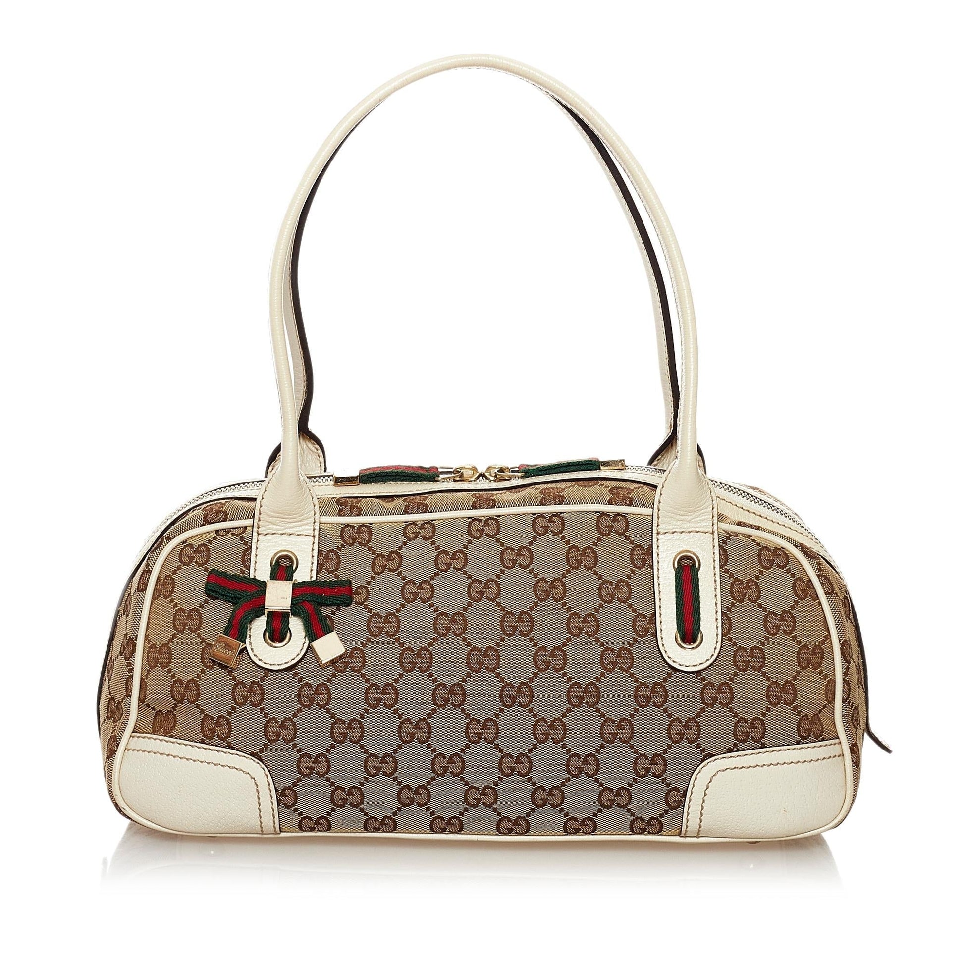 Gucci GG Princy SHG Canvas Brown Shoulder Bag 3