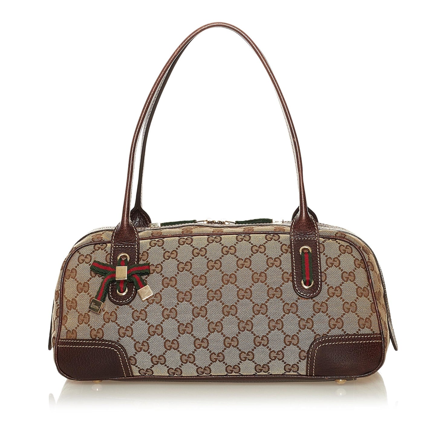 Gucci GG Princy SHG Canvas Brown Shoulder Bag 4
