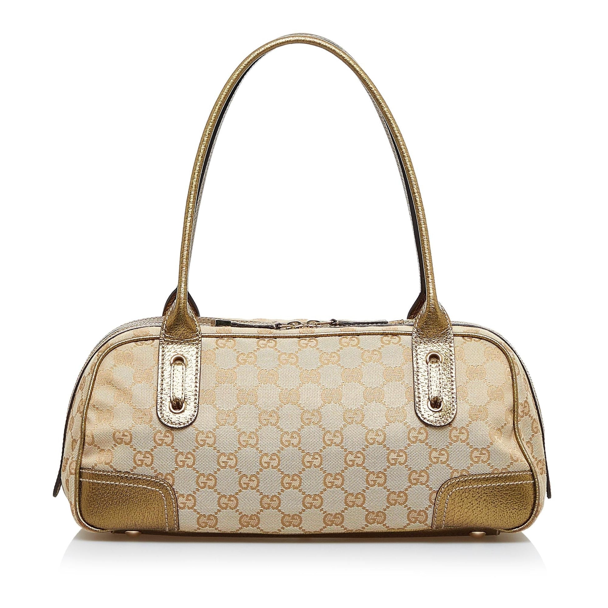 Gucci GG Princy SHG-BFVHDN Canvas Brown Shoulder Bag