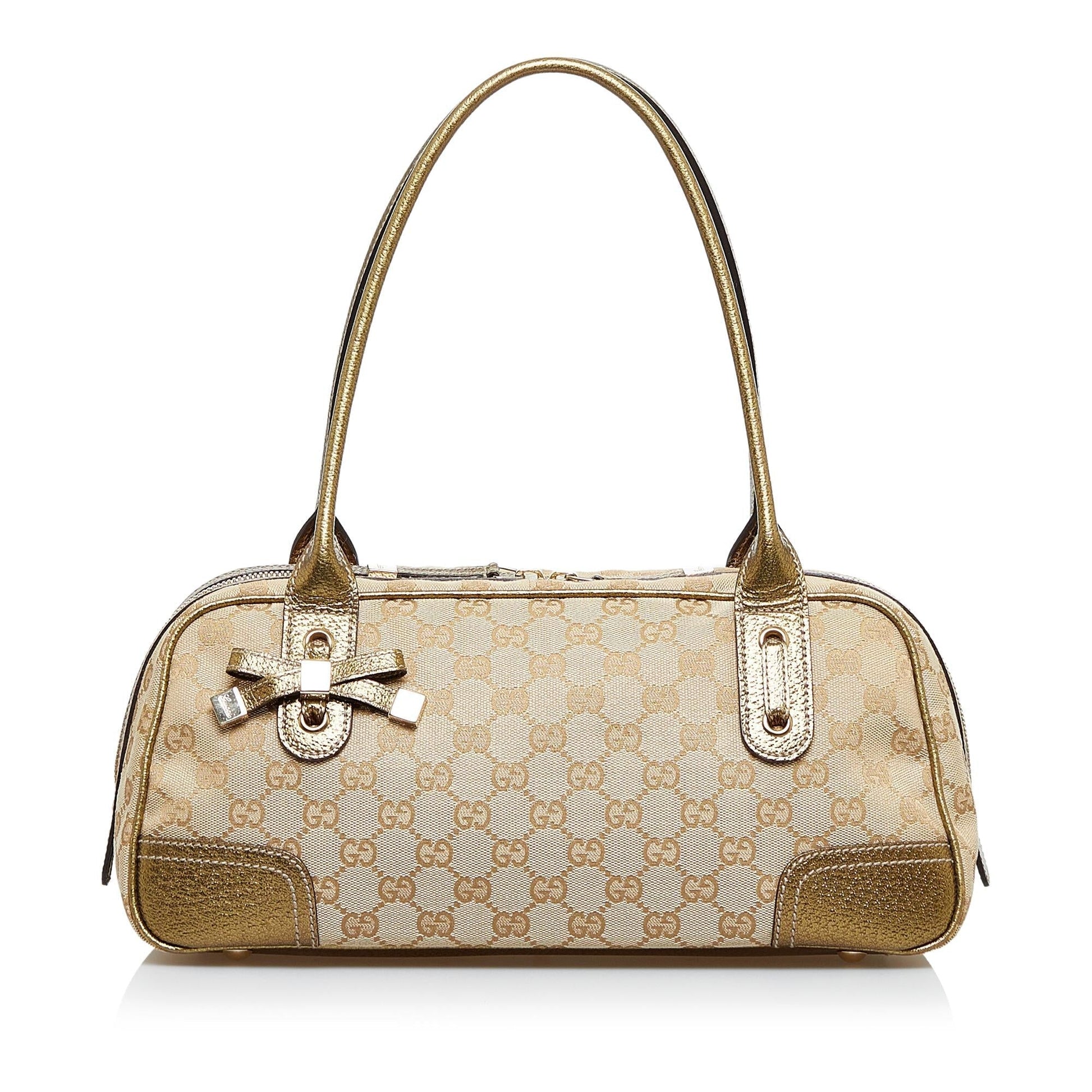 Gucci GG Princy SHG-BFVHDN Canvas Brown Shoulder Bag