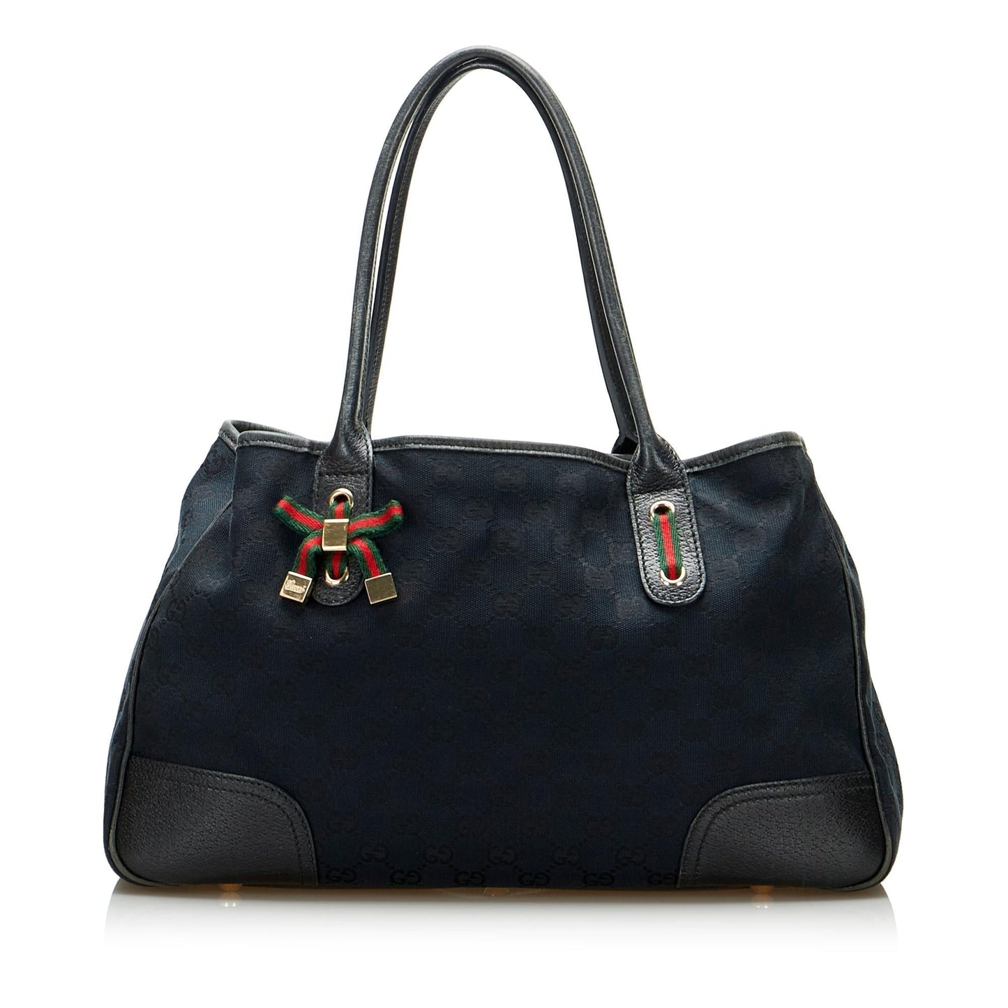 Gucci GG Princy SHG-sNc6Sn Canvas Black Tote Bag
