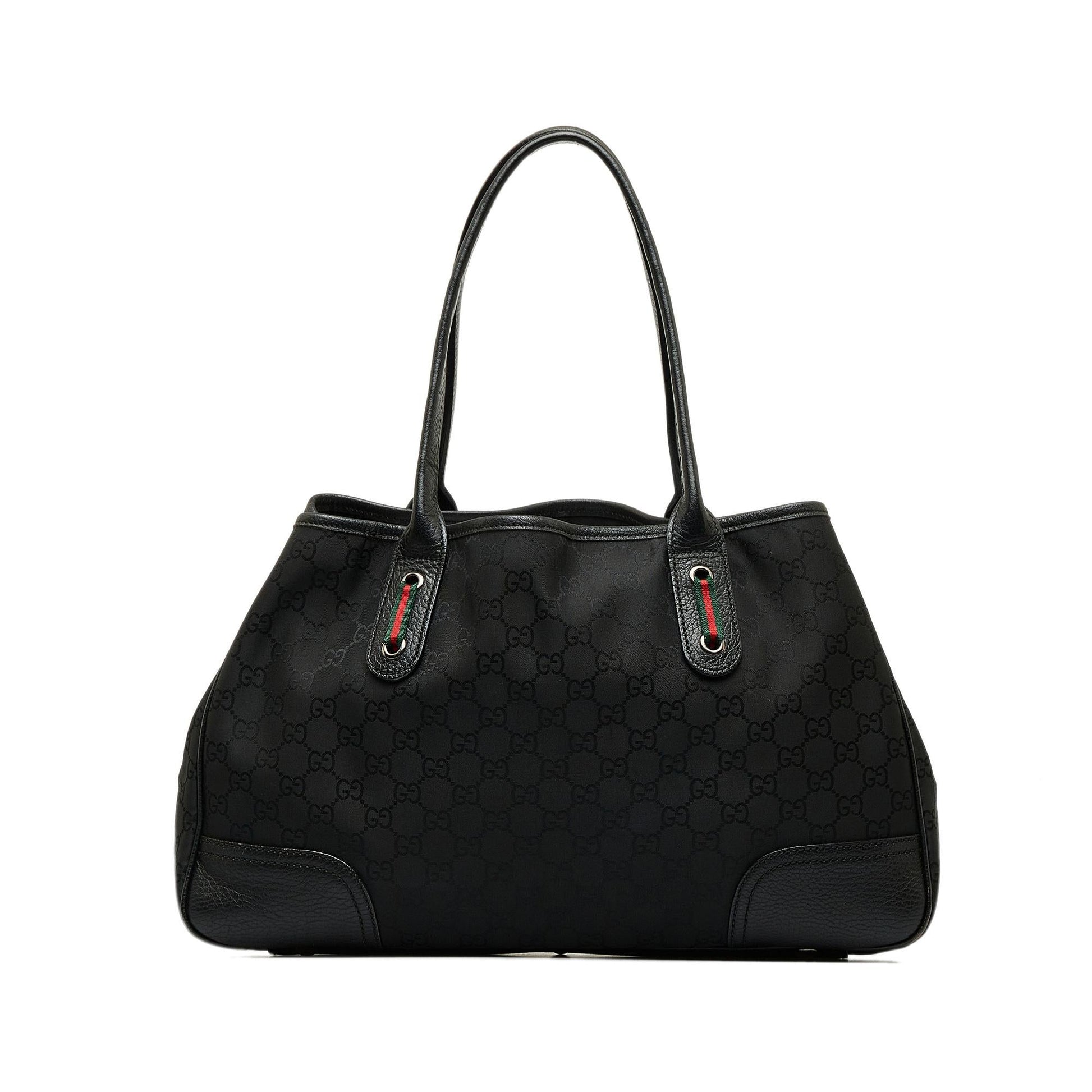 Gucci GG Princy SHG-dbmN4Q Canvas Black Tote Bag