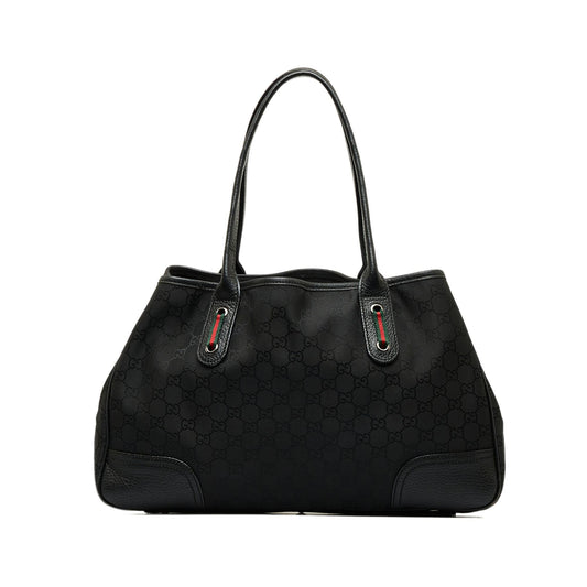 Gucci GG Princy SHG-dbmN4Q Canvas Black Tote Bag