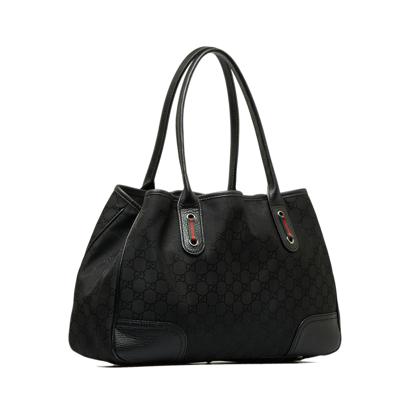 Gucci GG Princy SHG-dbmN4Q Canvas Black Tote Bag