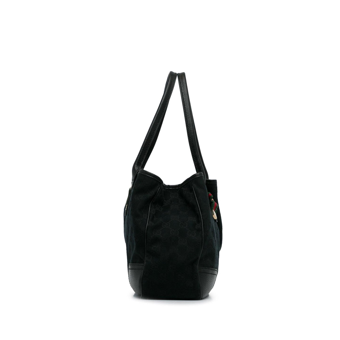 Gucci GG Princy SHG-6LK1oD Canvas Black Tote Bag