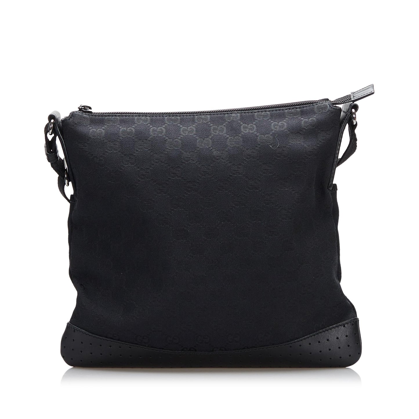 Gucci GG Punch SHG-CfvIV6 Canvas Black Crossbody Bag