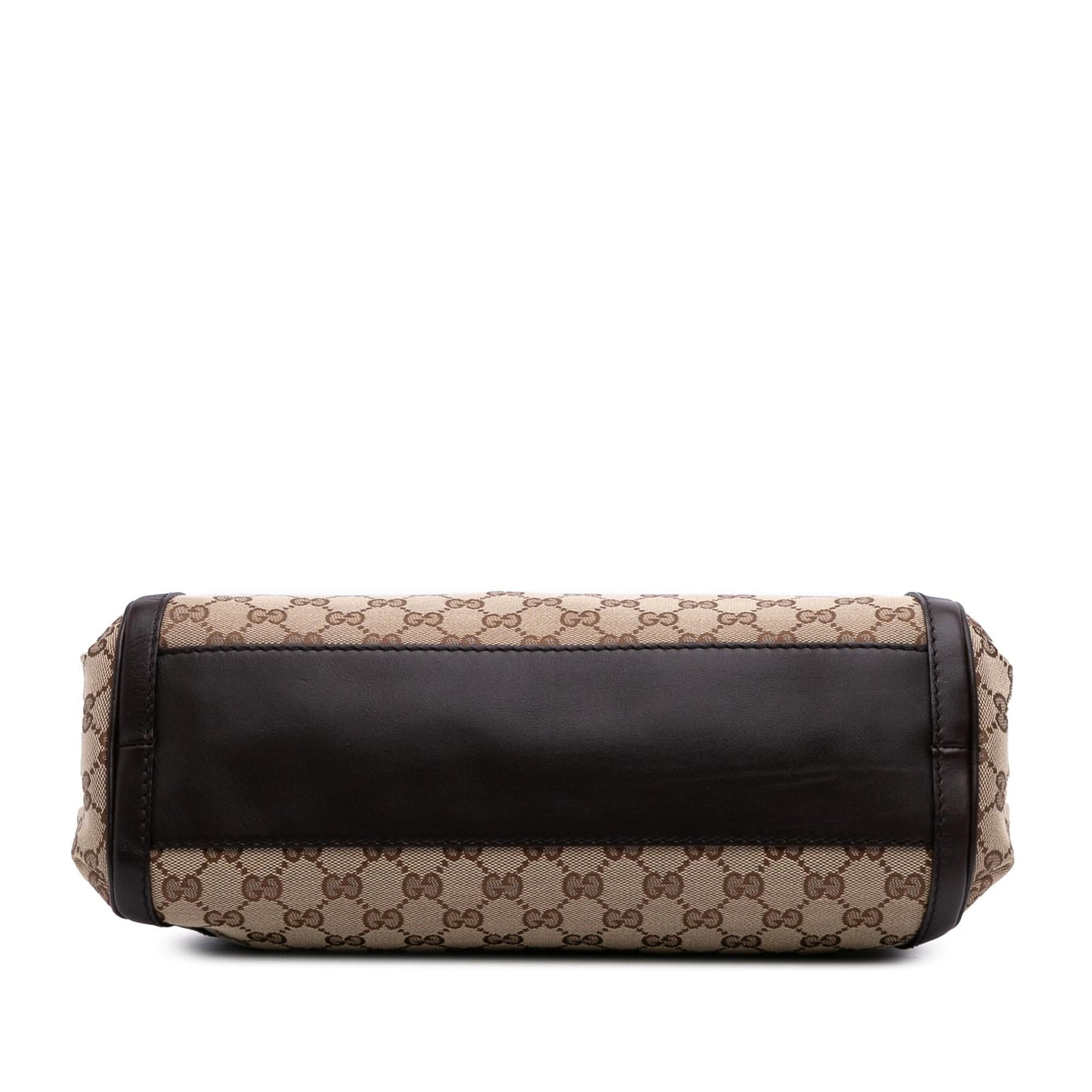 Gucci GG Scarlett Canvas Brown Satchel Bag