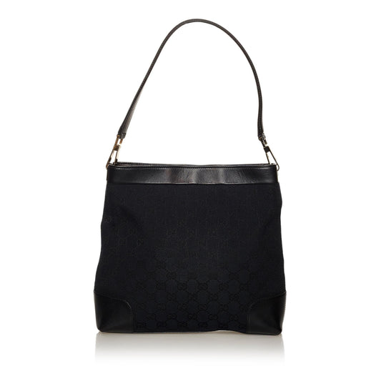 Gucci GG SHG Canvas Black Shoulder Bag 12