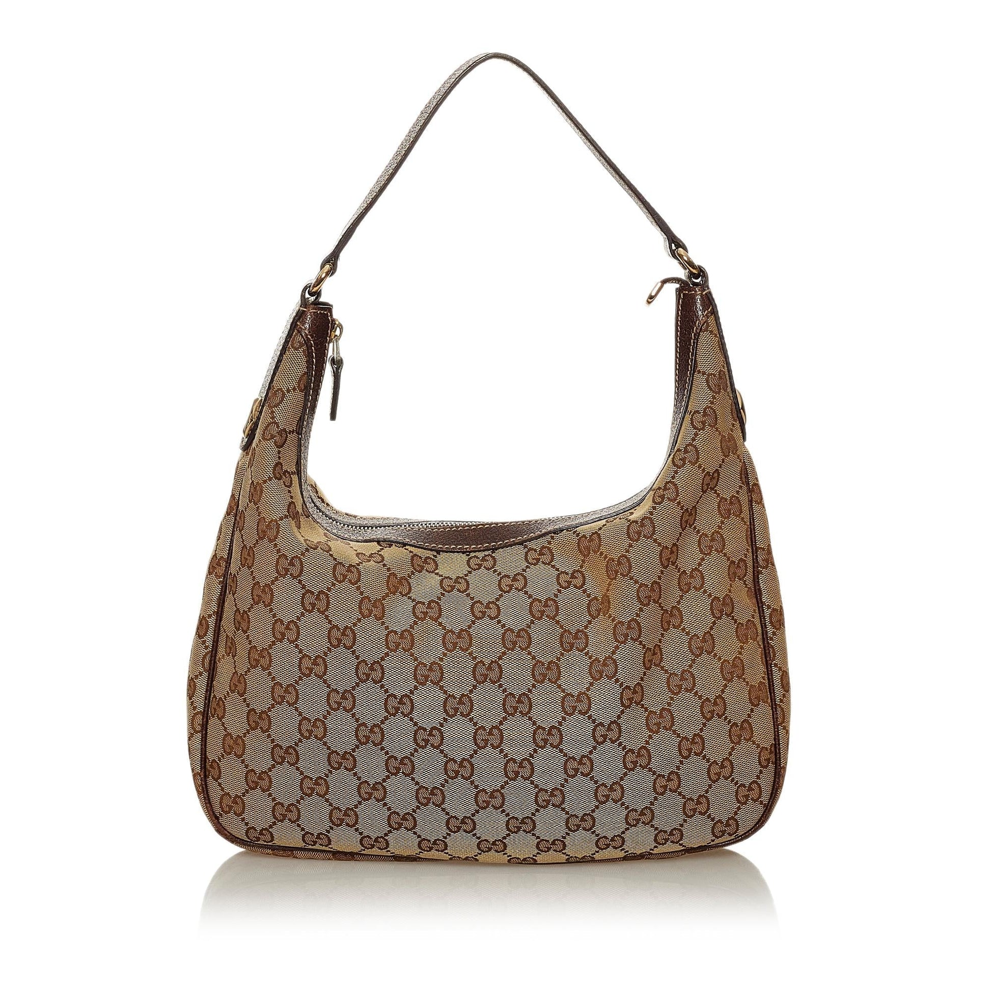 Gucci GG SHG Canvas Brown Shoulder Bag 18