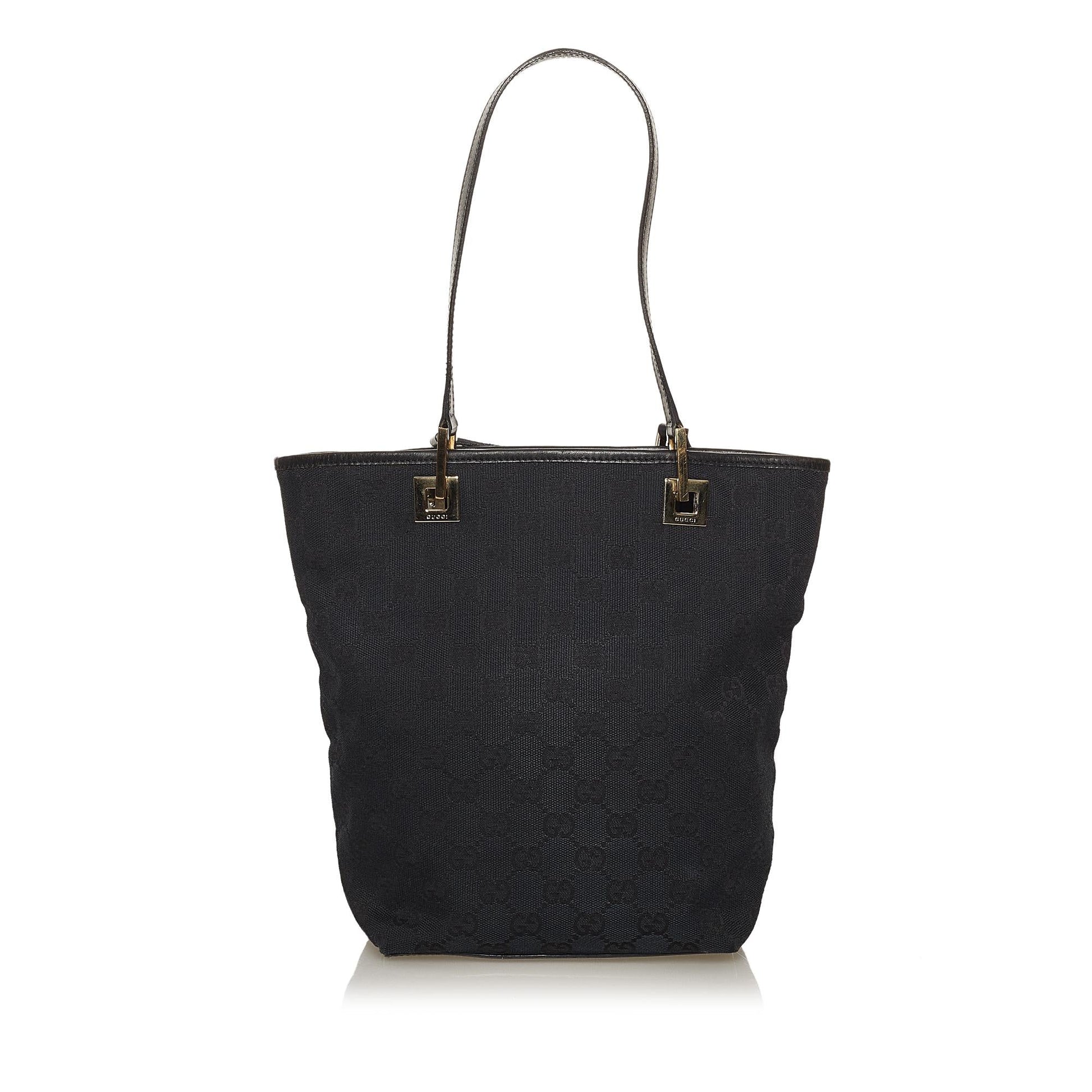 Gucci GG SHG Canvas Black Shoulder Bag 18