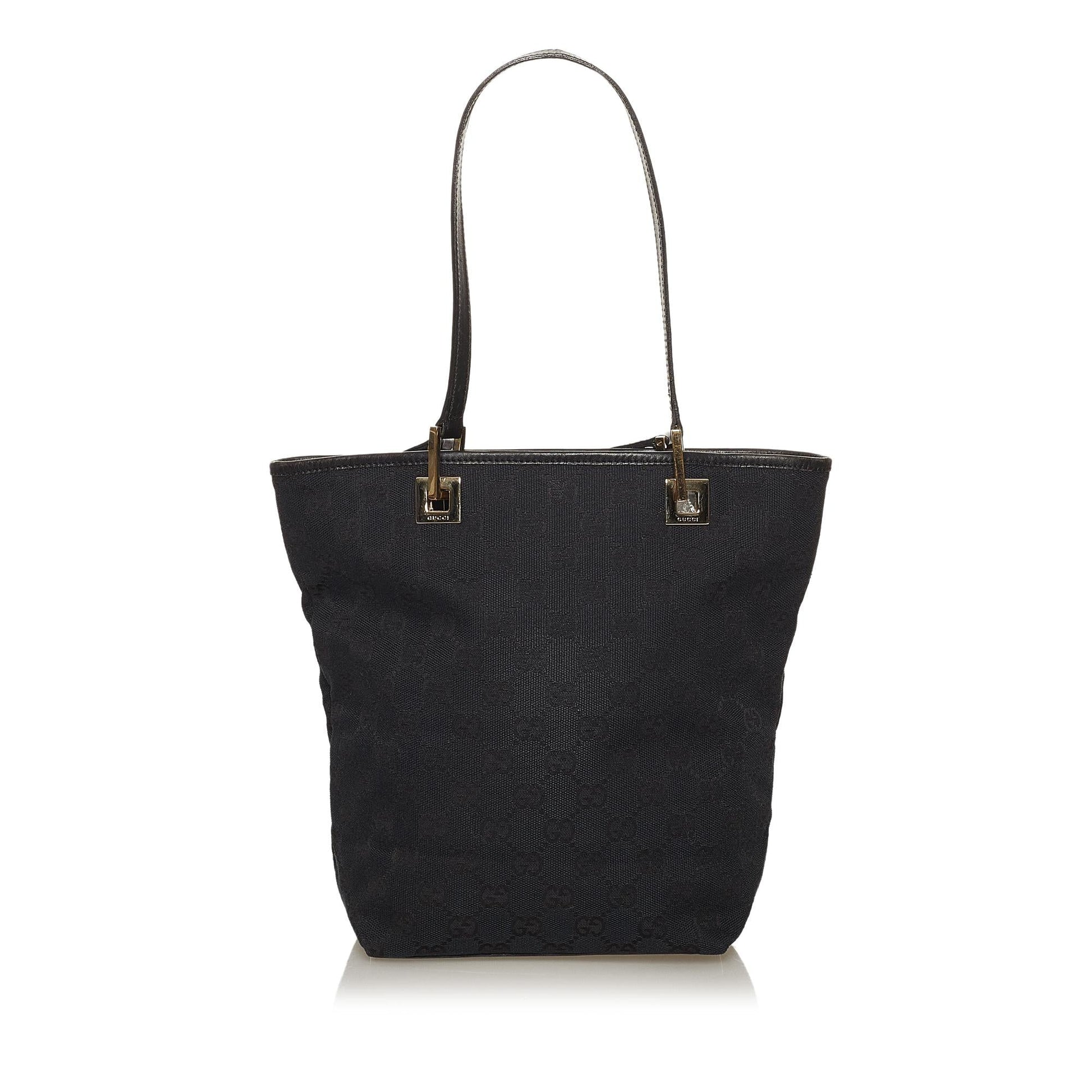 Gucci GG SHG Canvas Black Shoulder Bag 18