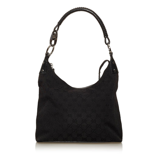 Gucci GG SHG Canvas Black Shoulder Bag 14