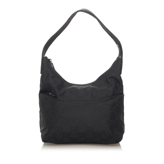 Gucci GG SHG Canvas Black Shoulder Bag 13